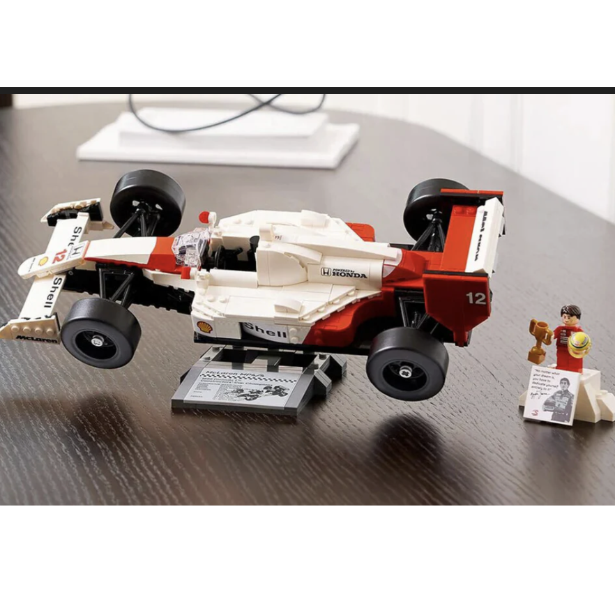 LEGO McLaren MP4/4 & Ayrton Senna