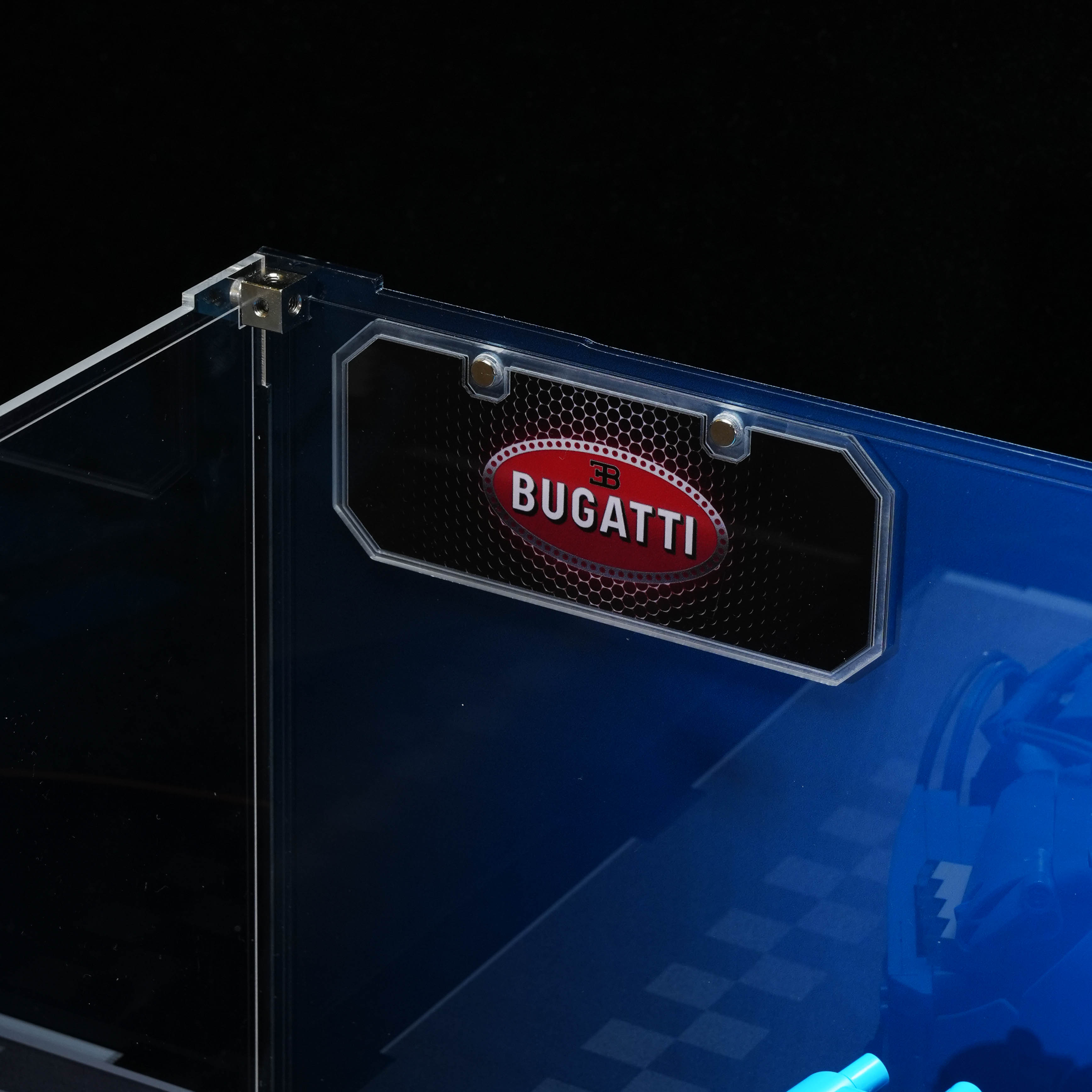 Bugatti display case