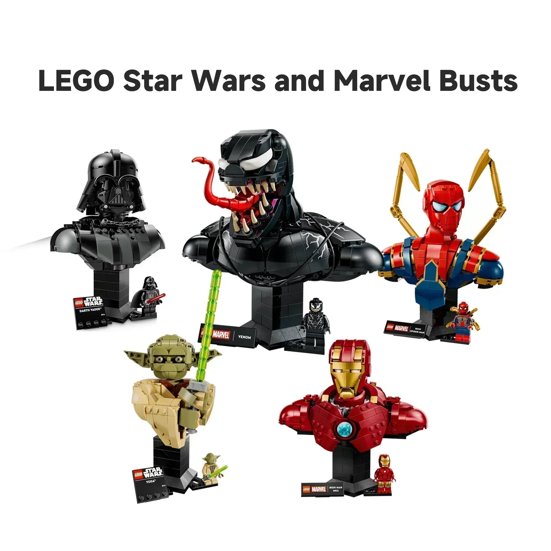 LEGO Star Wars and Marvel Busts: The Next Must-Have Display Collectibles?| Mark's Magic