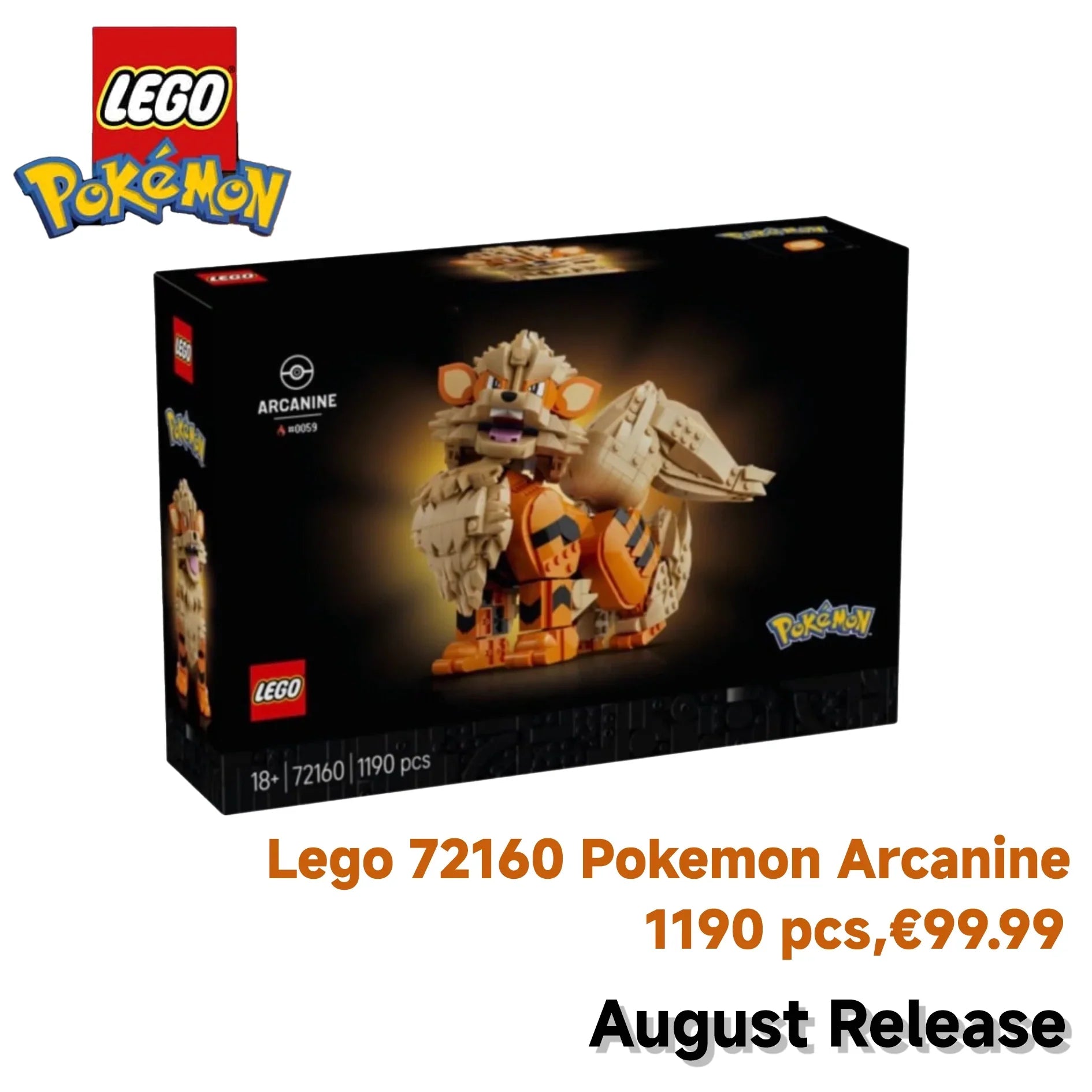 LEGO Pokémon 72160 Arcanine Leak: First Official Images, Display Ideas & Full Details Revealed|Mark's Magic