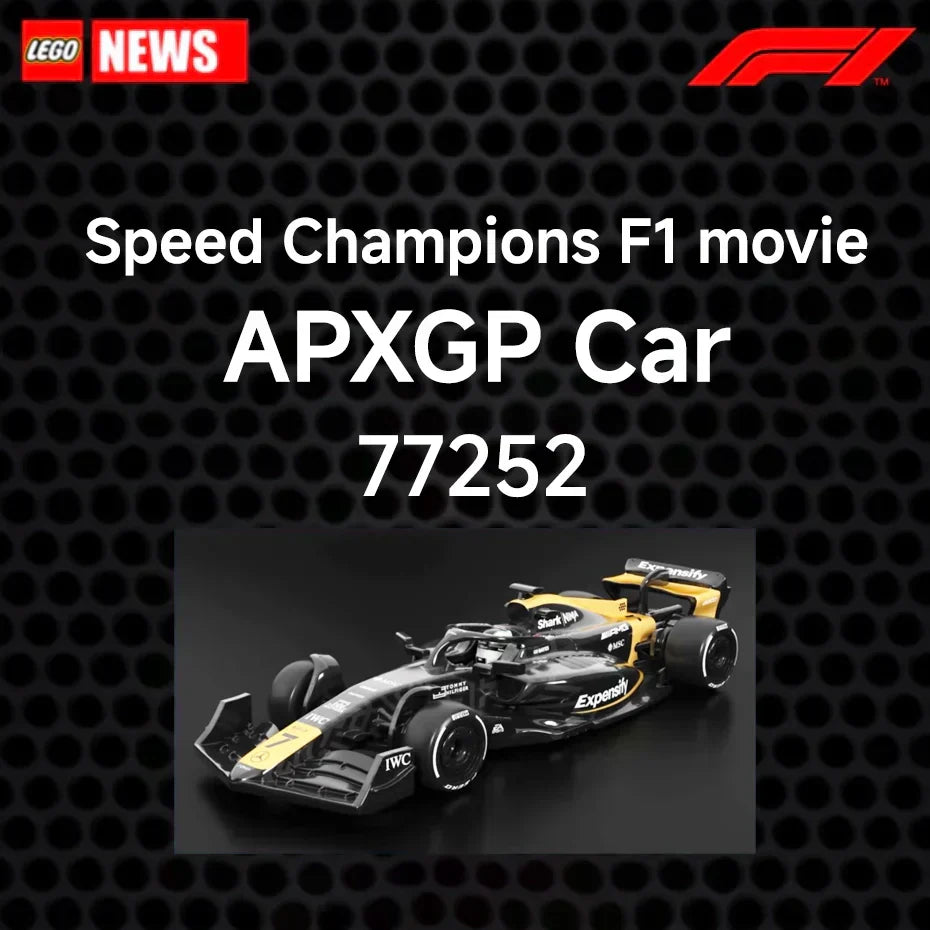 LEGO Formula 1 New Car Rumored for 2026-- 77252 APXGP speed champions