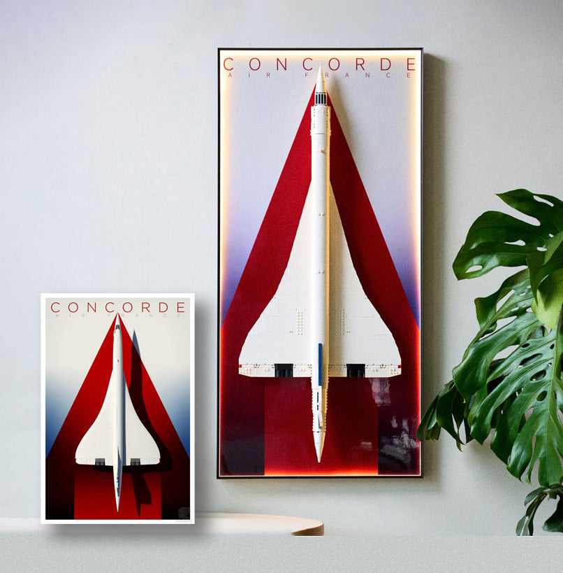 Where Aerospace Design Elevates LEGO®: The Art of Stéphane Beilliard With Concorde Display in Your Home