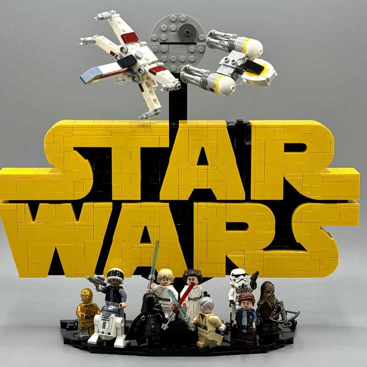 Is it worth to BUY the Lego Star Wars Logo? Everything you wanna know about LEGO 75407 Brick-Built Star Wars Logo is here!||Mark's Magic