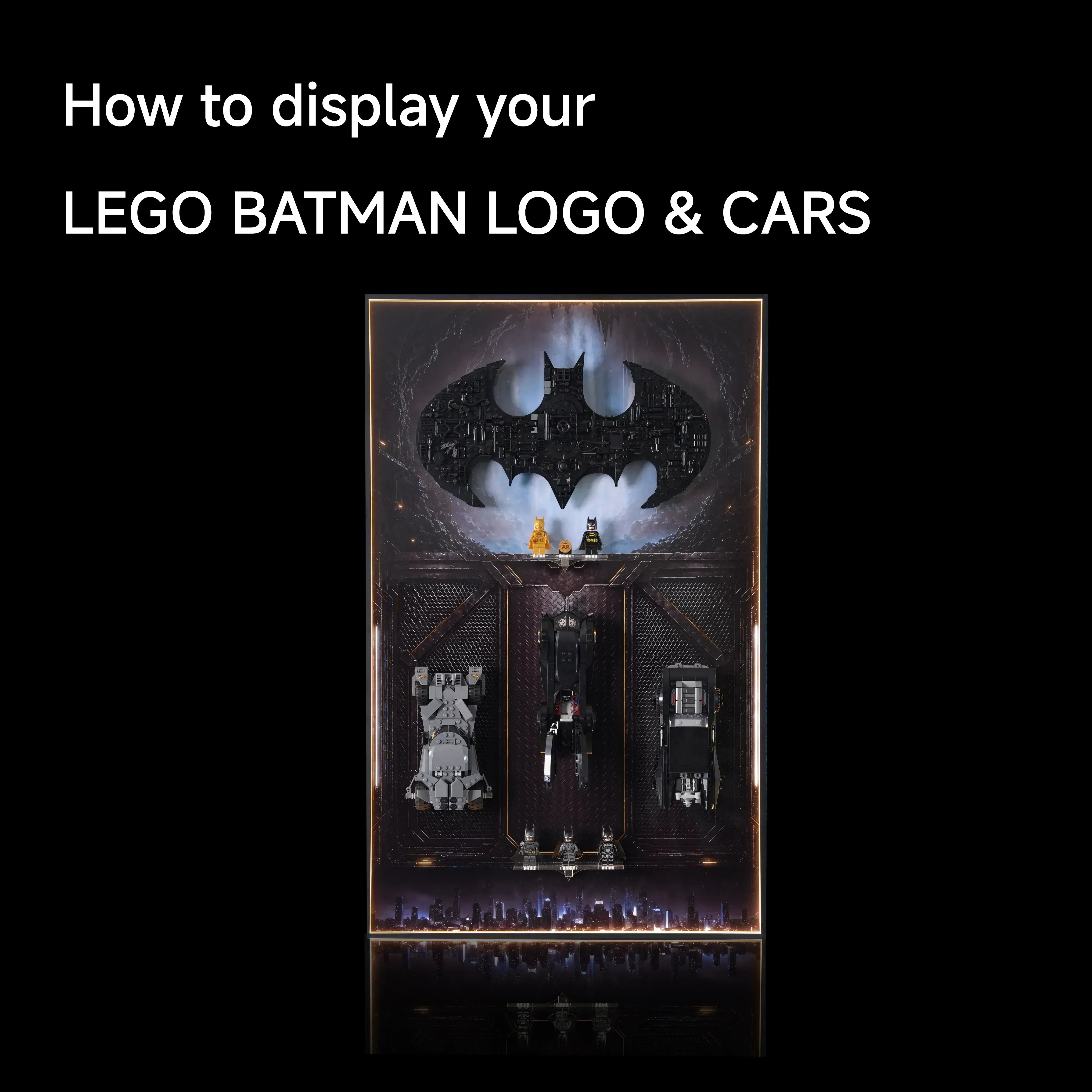 Best LEGO Batman Display Ideas for Batmobiles and Batman Logo Sets| Mark's Magic