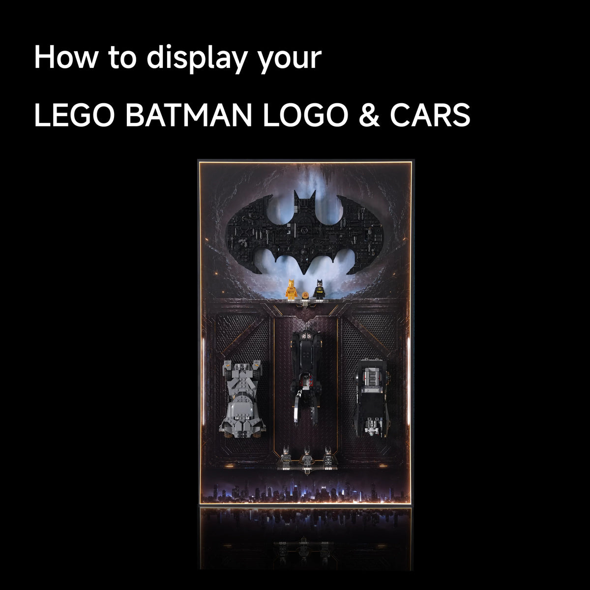 Best LEGO Batman Display Ideas for Batmobiles and Batman Logo Sets| Mark's Magic
