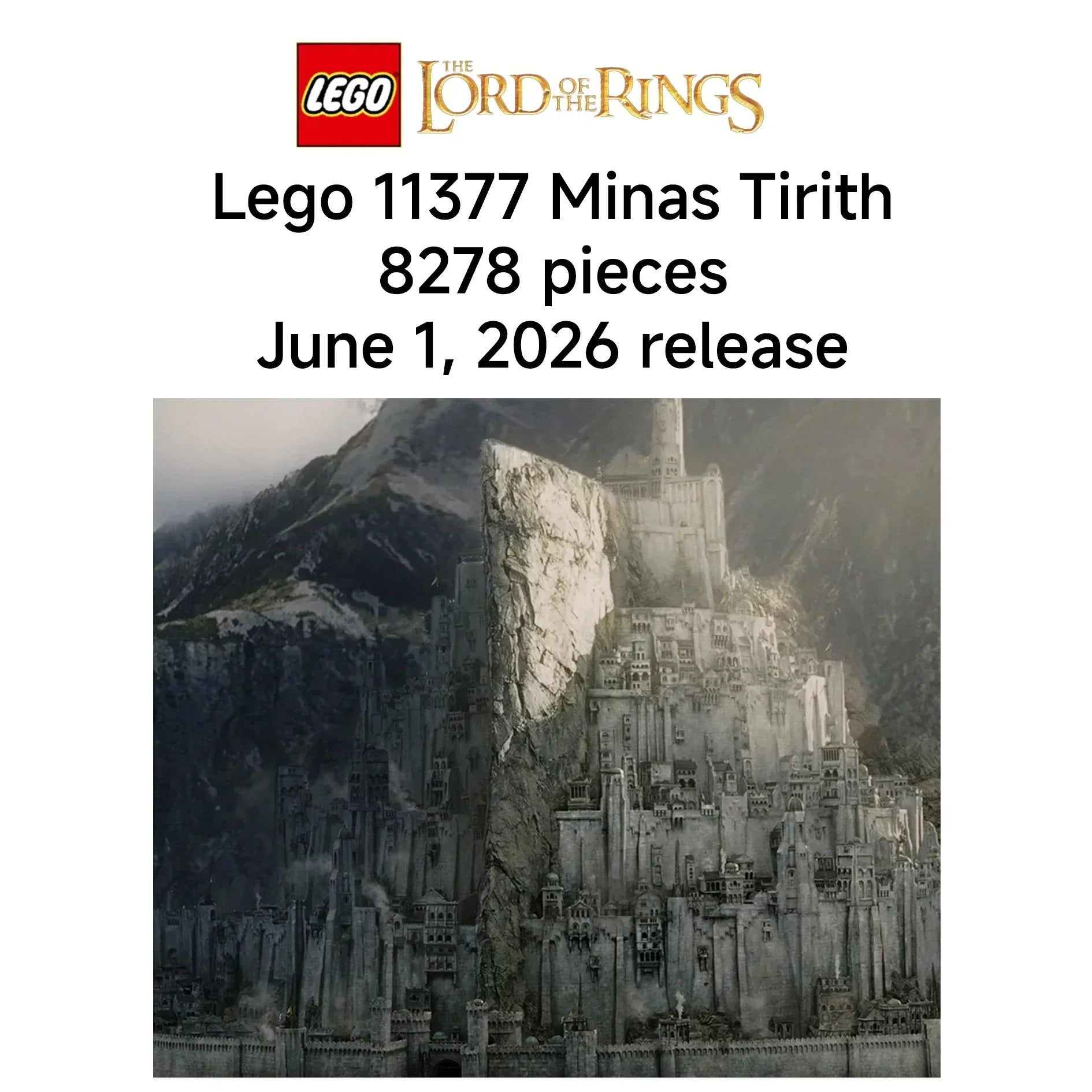 LEGO Lord of the Rings Minas Tirith 11377 Leak: Design, Scale, Price & Display Questions Explained| Mark's Magic