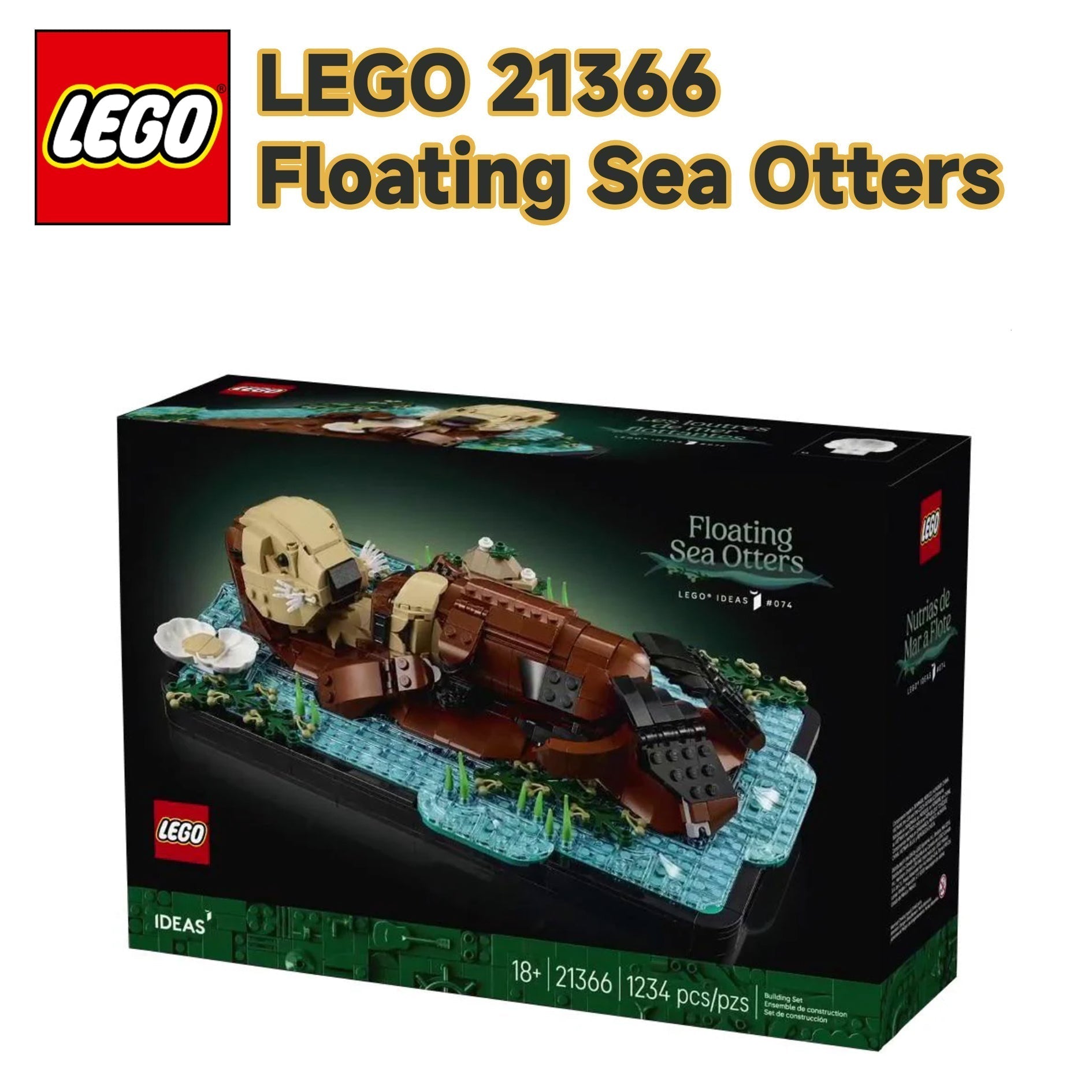 Everything We Know So Far About LEGO 21366 Floating Sea Otters|Mark's Magic