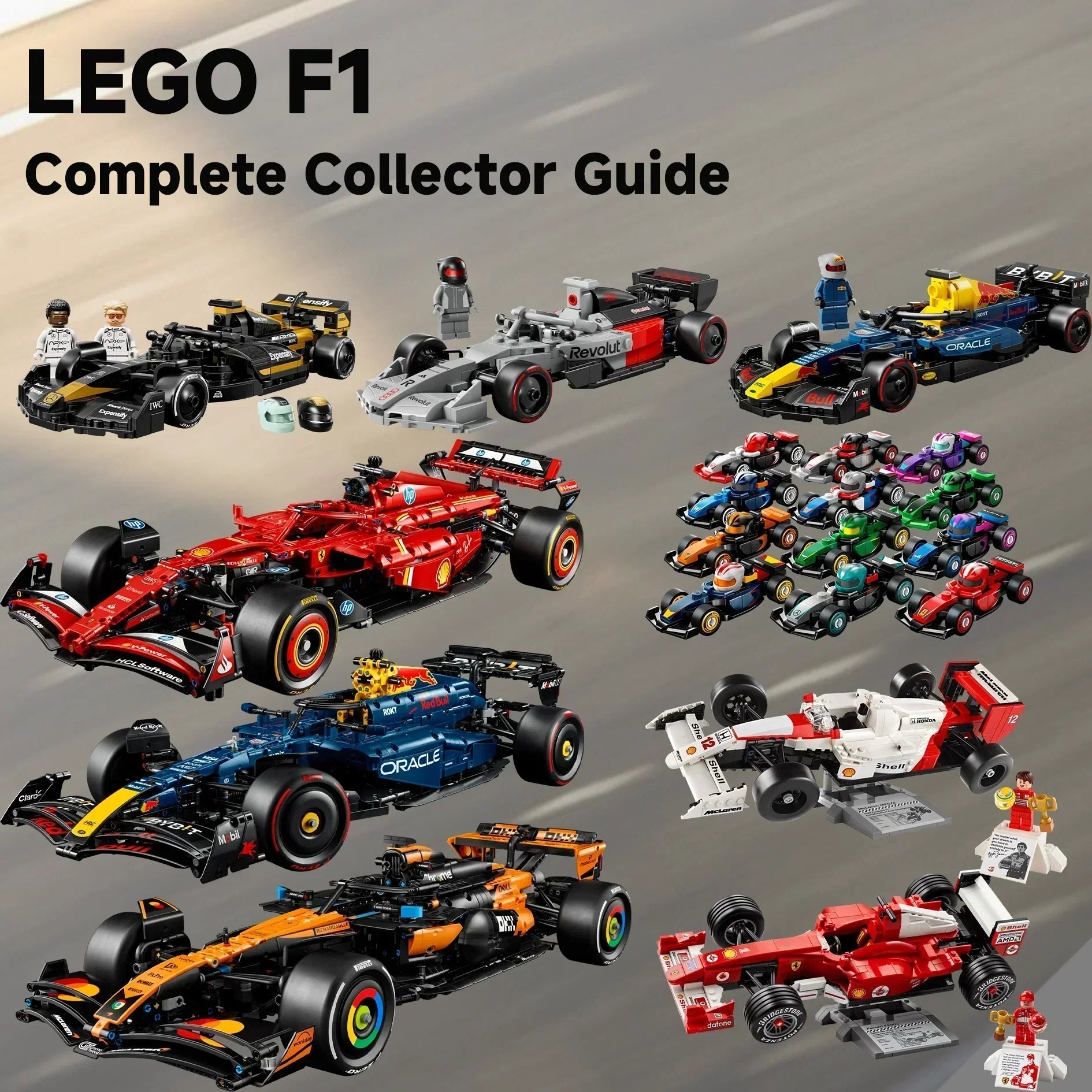 All LEGO F1 Sets Ever Released (Complete Collector Guide)| Mark's Magic