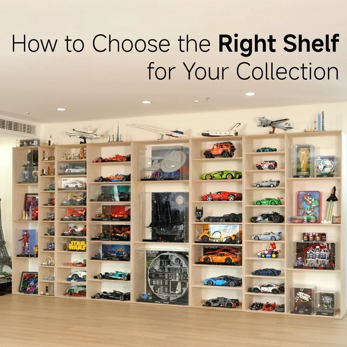 LEGO Display Shelves: How to Choose the Right Shelf for Your Collection|Mark's Magic