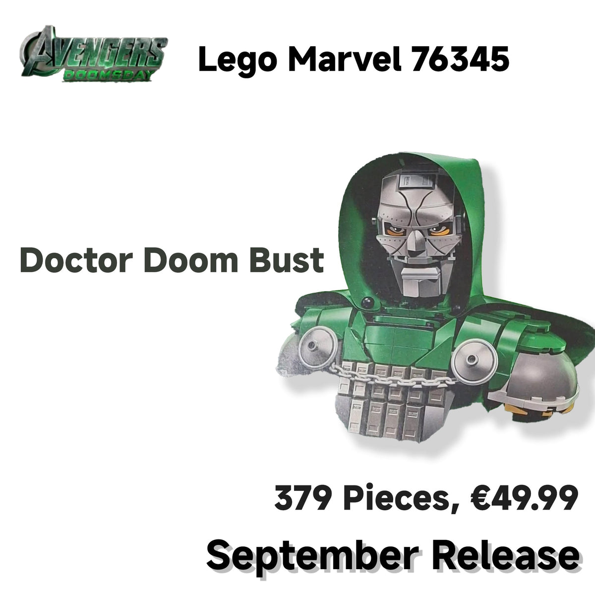 LEGO Doctor Doom Bust Rumor: Marvel 76345 Could Be a Big Display Set for 2026