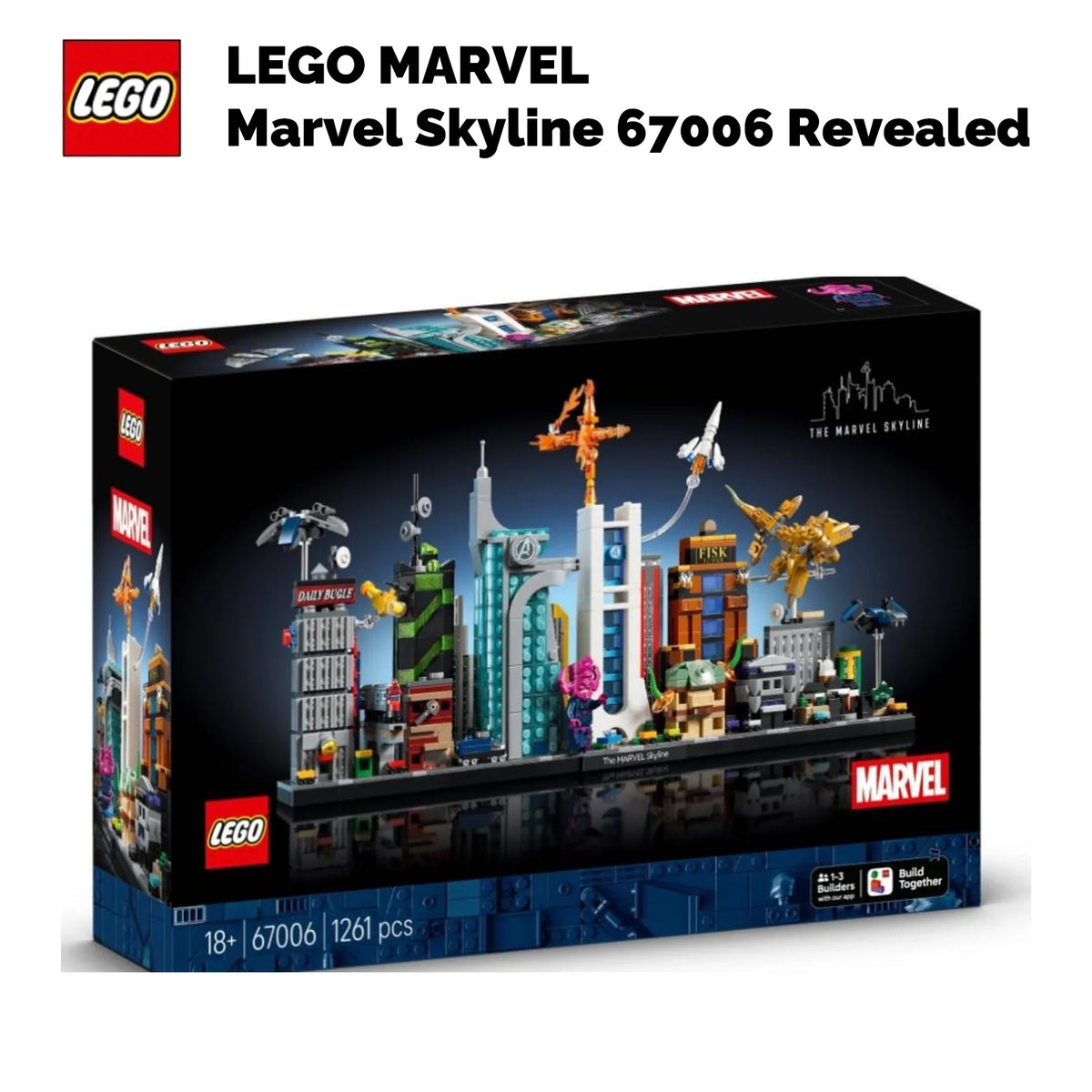 LEGO Marvel Skyline 67006 Revealed: Price, Easter Eggs & Display Ideas| Mark's Magic