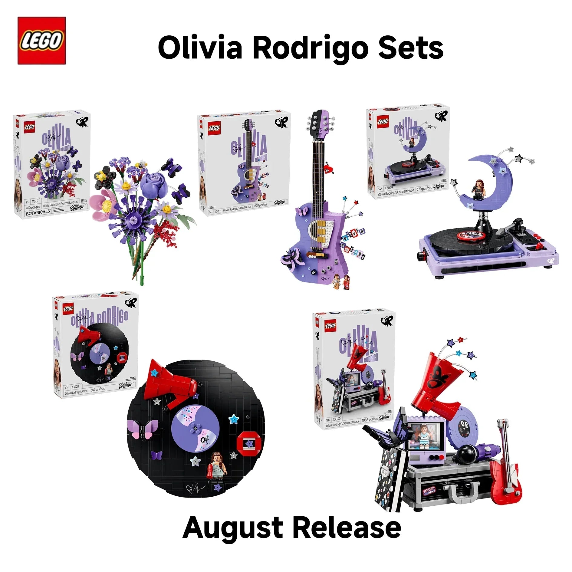LEGO Olivia Rodrigo’s Five New Sets: Is LEGO Testing a New Era of Fan Collectibles?| Mark's Magic