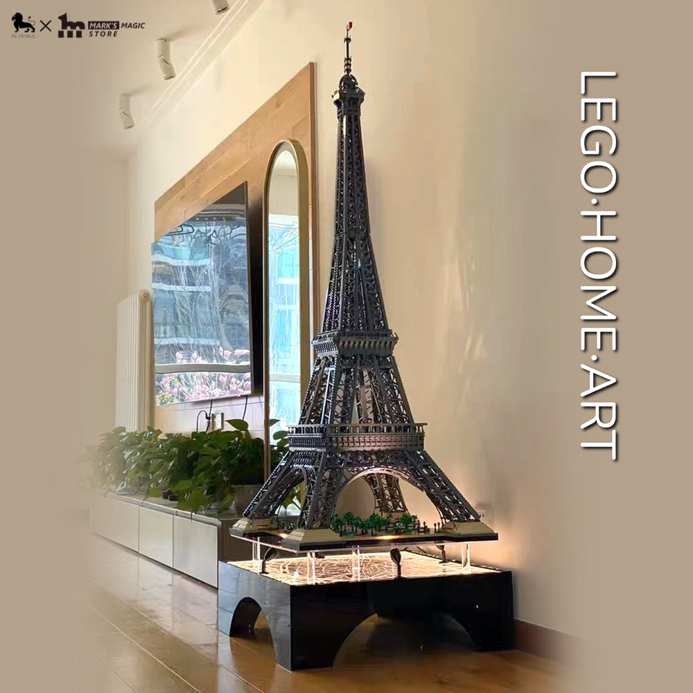 【Designer Edition】LEGO® Eiffel Tower 10307 Floating Lighted Display Base