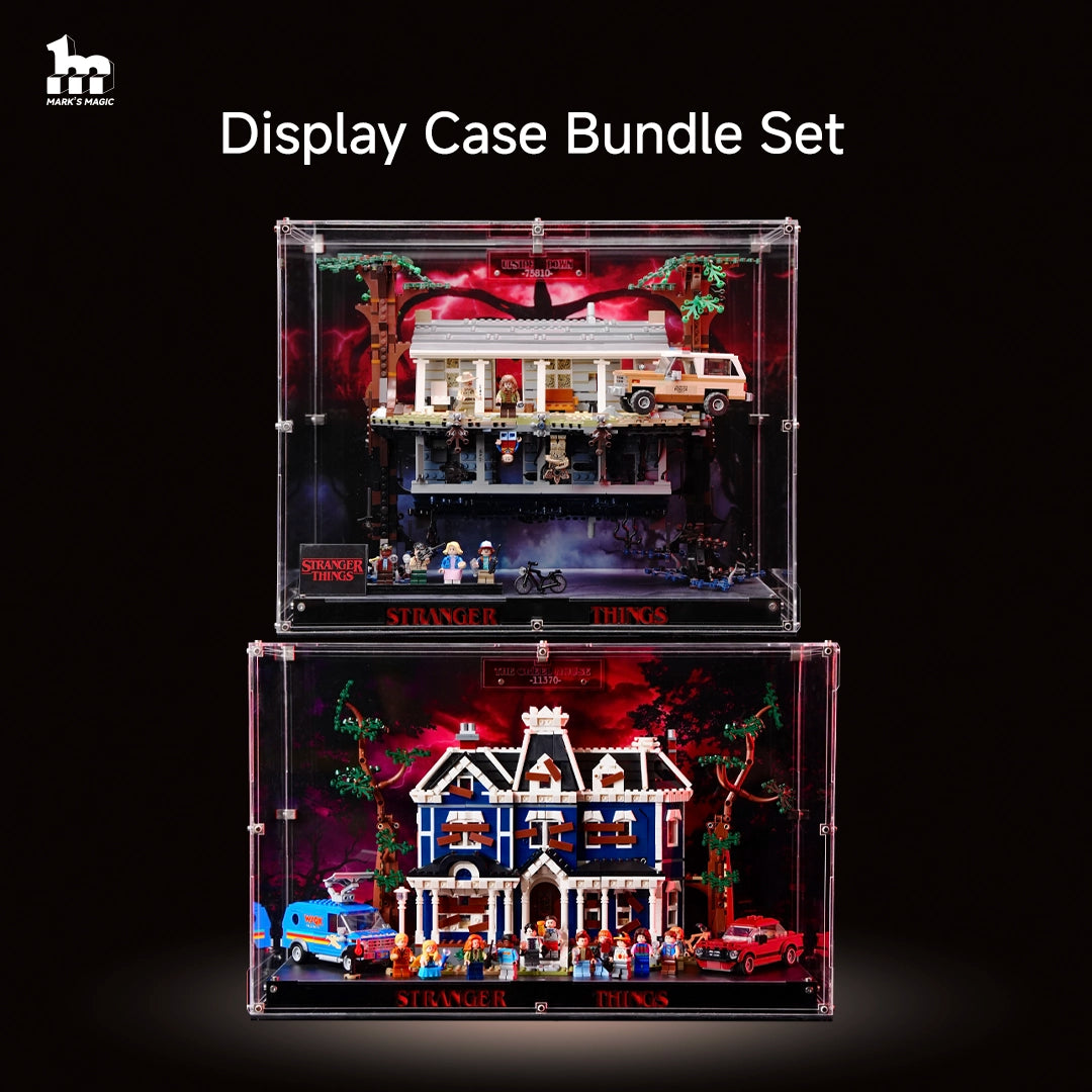 Display Acrylic Case Bundle for LEGO® Strange Things - 2 Pack
