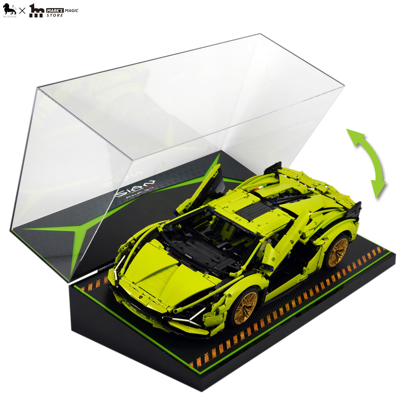 LEGO® Technic Supercar Acrylic Display Case