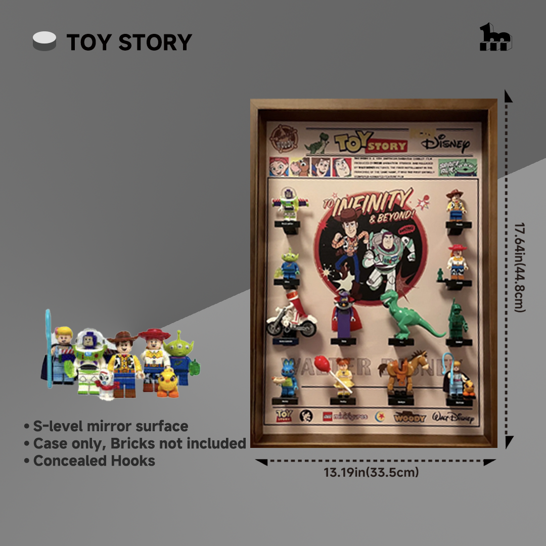 Premium Display Case for LEGO® Minifigures