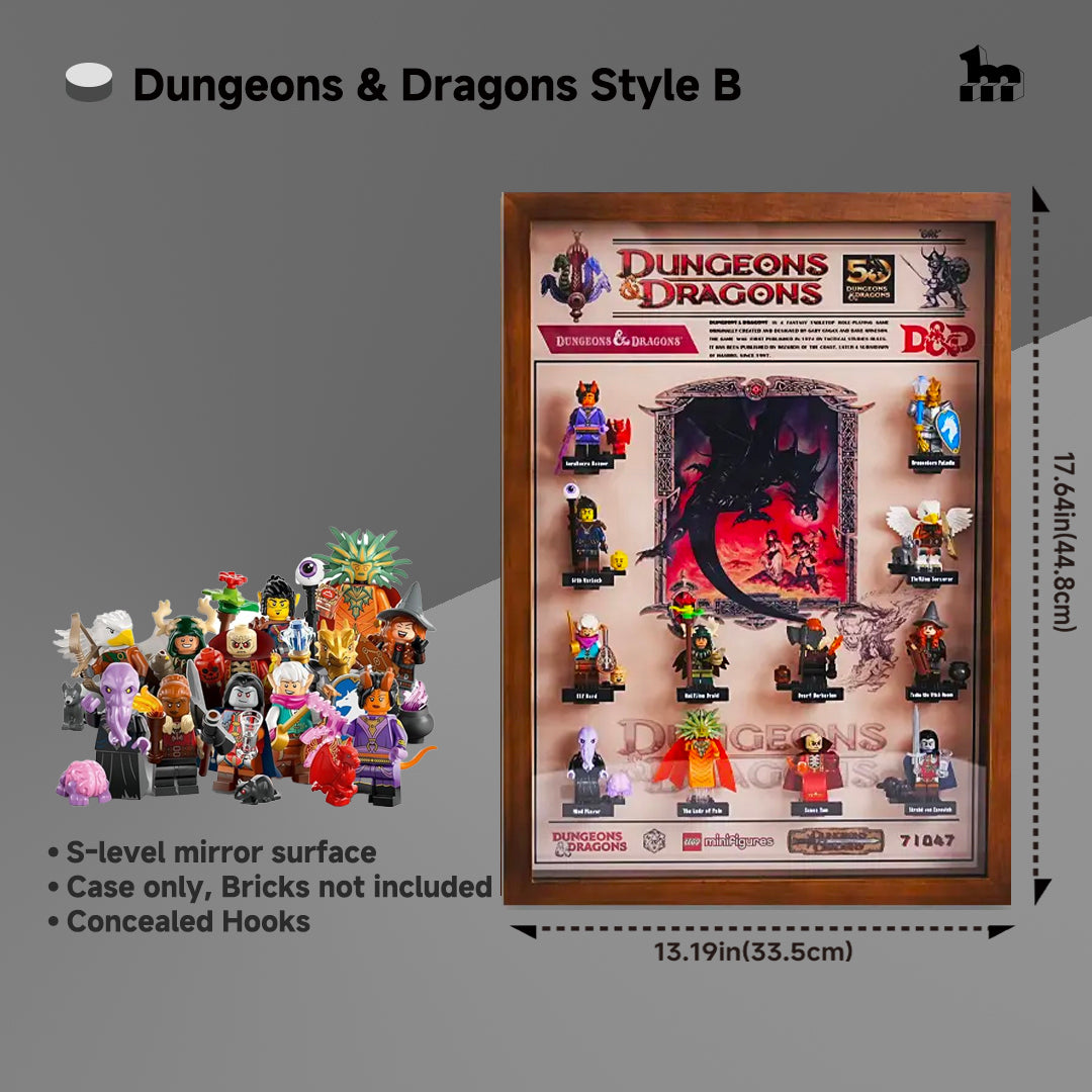 Premium Display Case for LEGO® Minifigures
