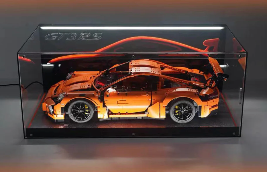 【Designer Edition】LEGO® Technic 1:8 Scale Supercar Acrylic Display Cabinet