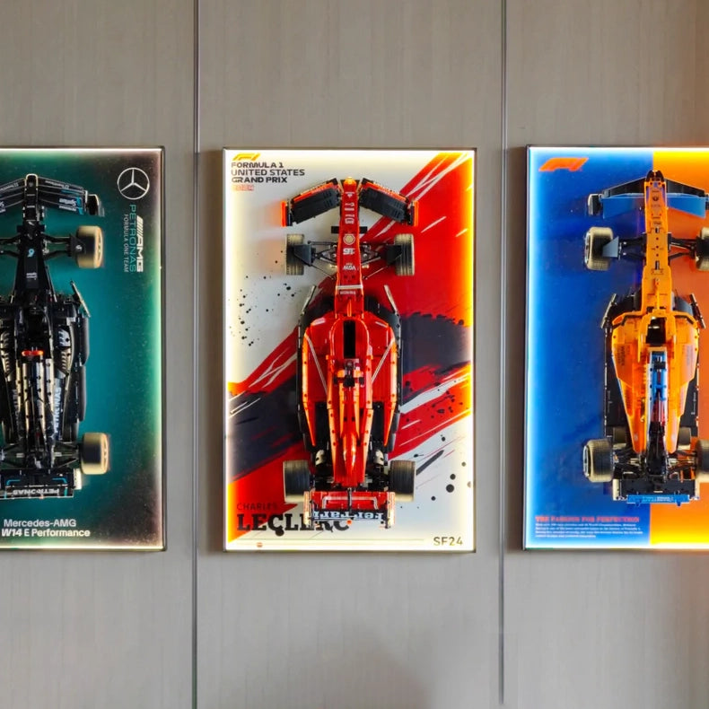 Lego F1 display