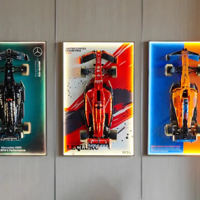 Lego F1 display