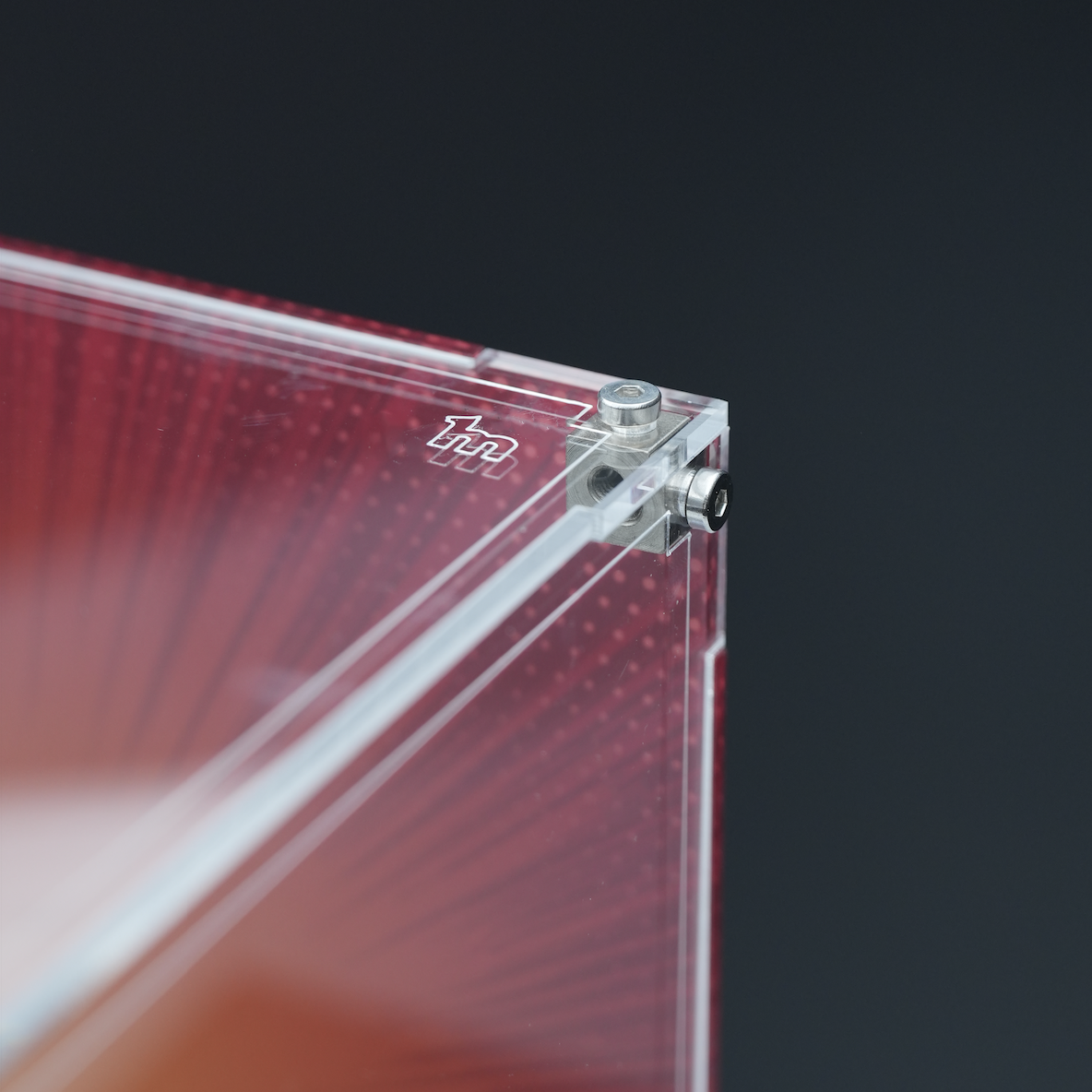 Lego display case for Marvel helmet