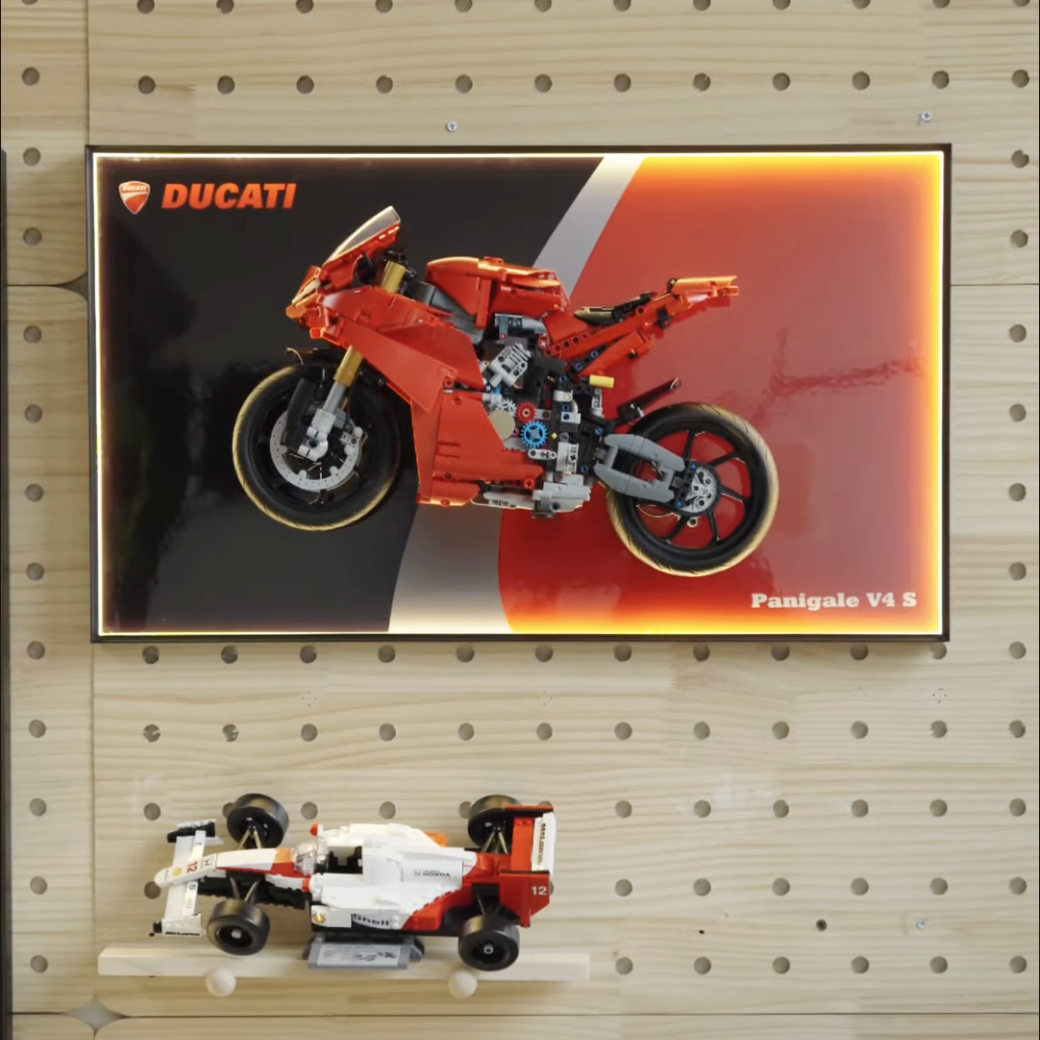 Display Frame for LEGO® Ducati Panigale V4 S 42202