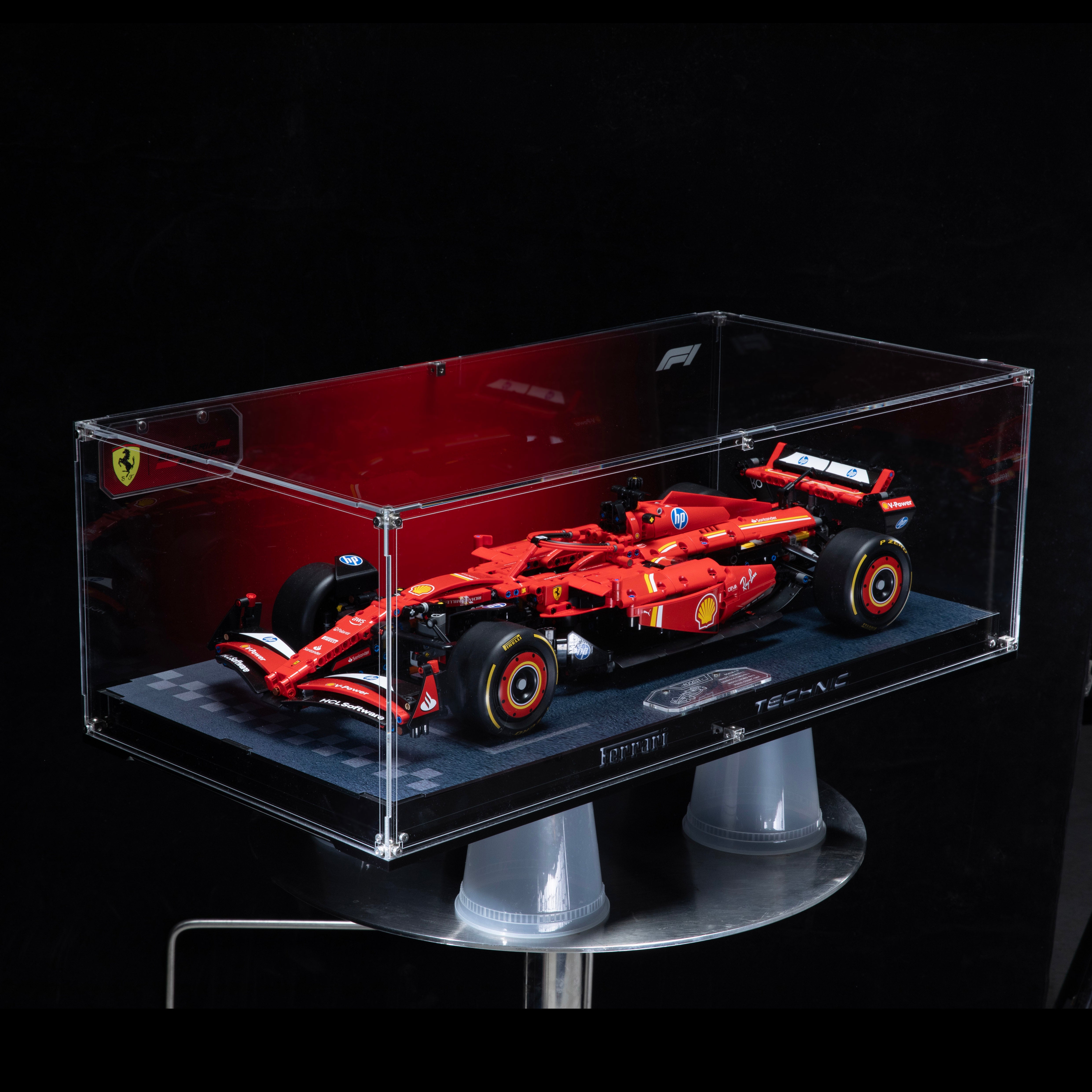 Lego F1 Ferrari SF24 display case