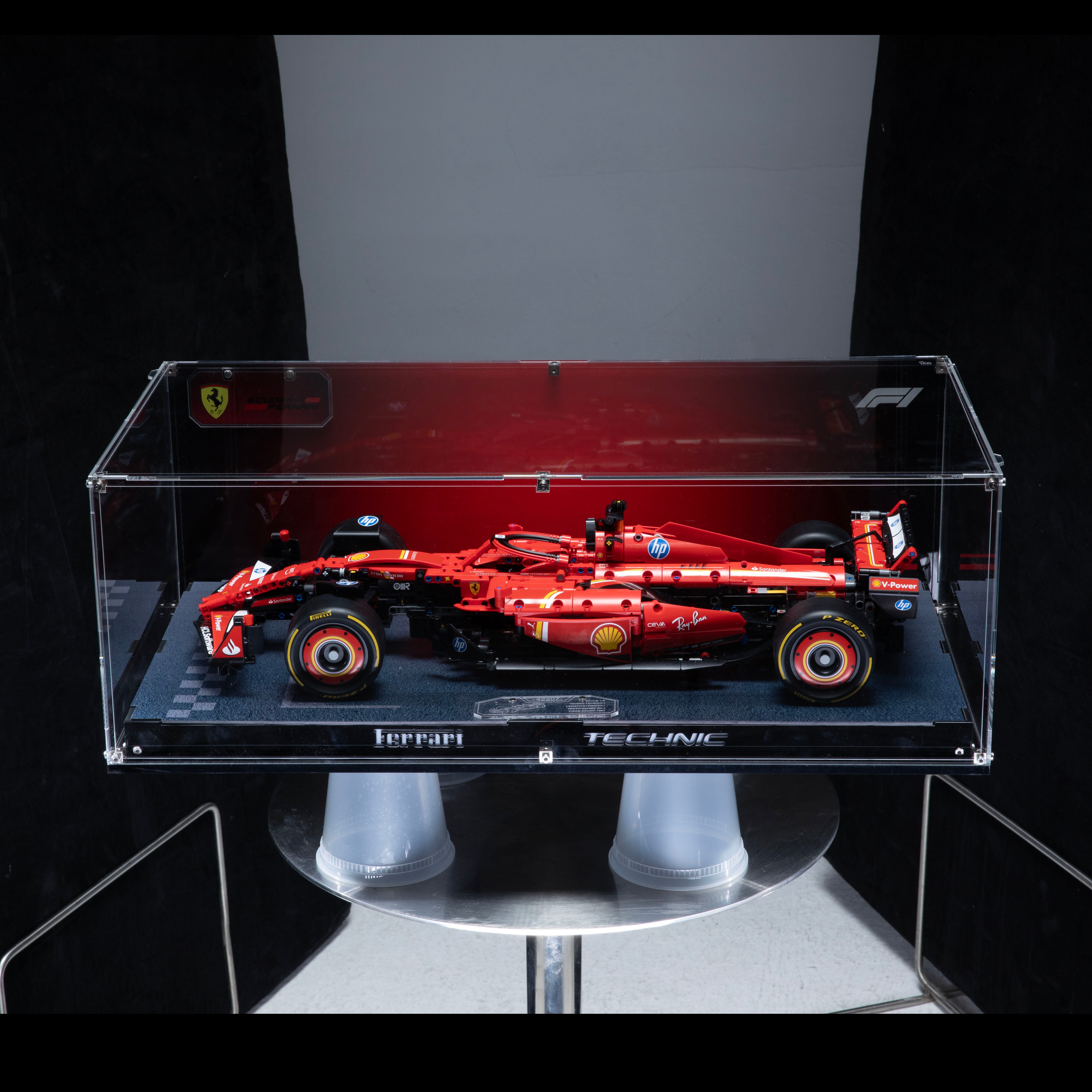 Lego F1 Ferrari SF24 display case