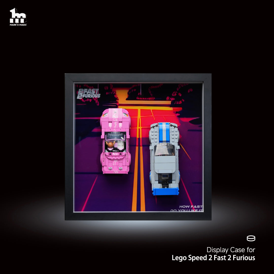 Display Case for LEGO® Speed 2 Fast & Furious Set