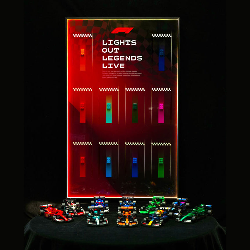 Car Display Frame for LEGO® Speed Champions f1 Series