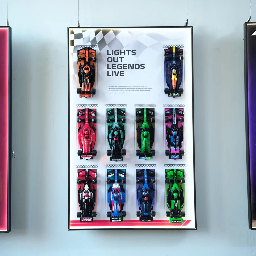 Lego speed champion display frame