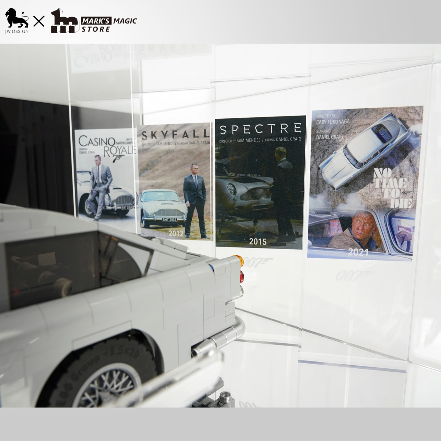 【Designer Edition】LEGO® 10262 Aston Martin DB5 Acrylic Display Case
