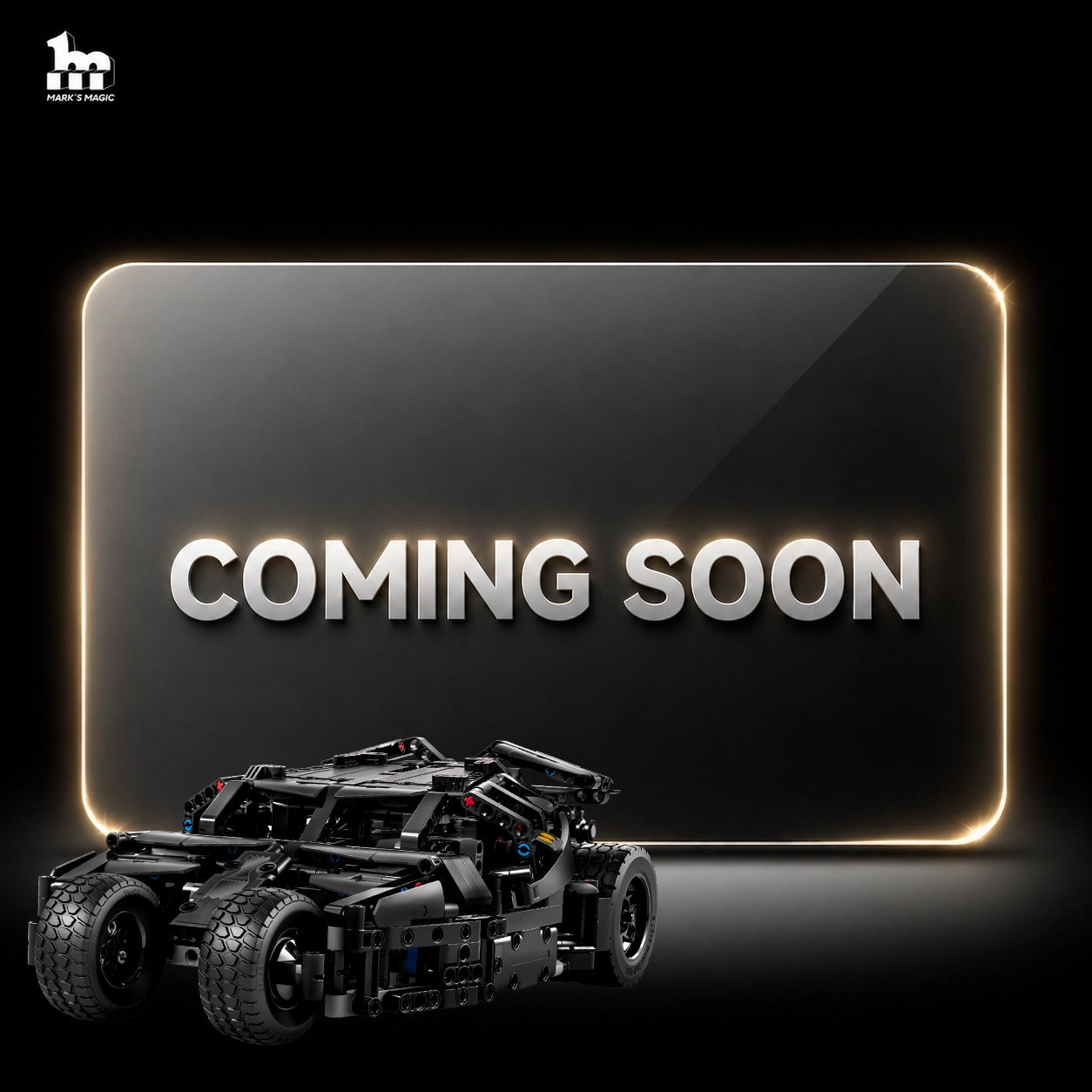 Wall Display Frame For Lego Batman 42239 Batmobile™ Tumbler