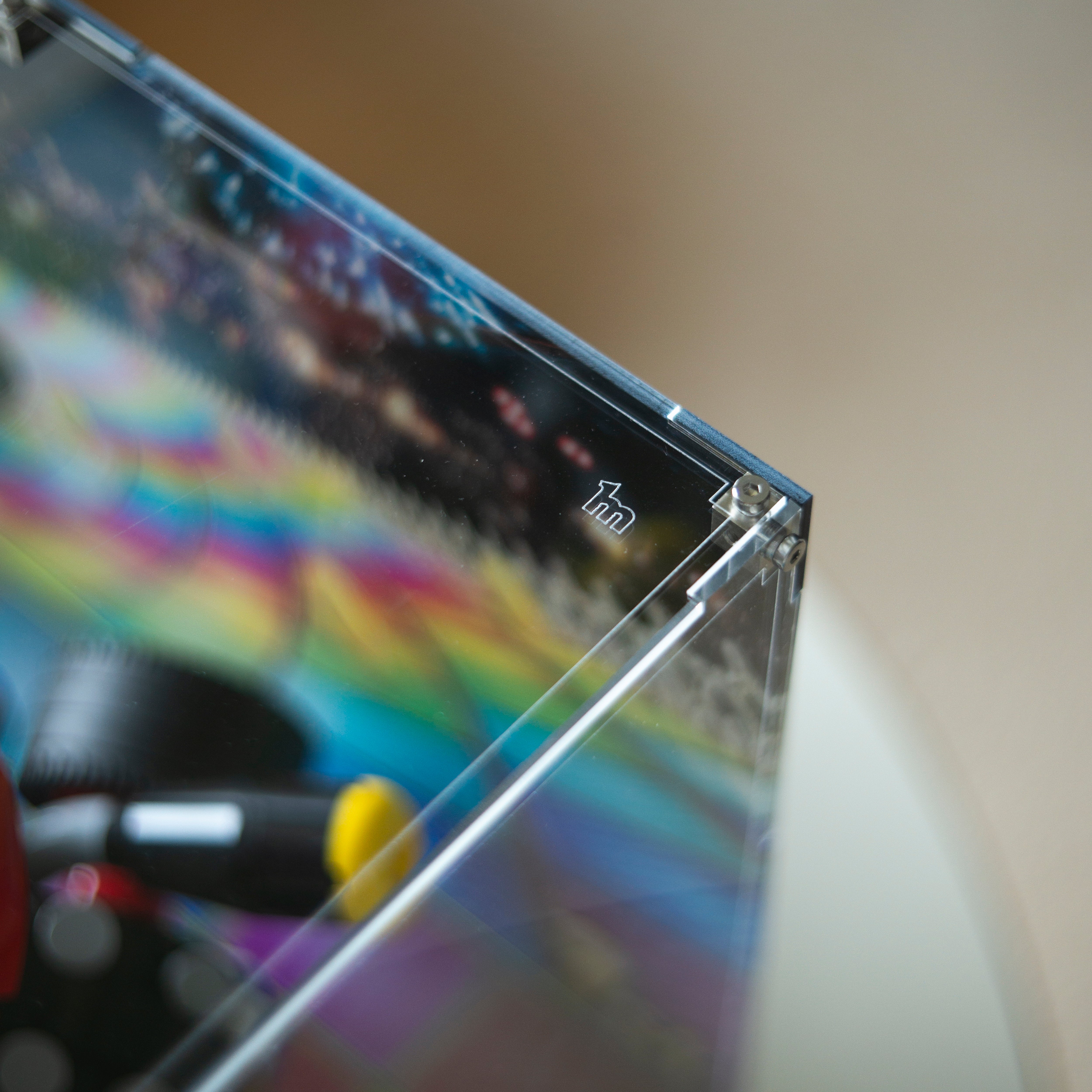 LEGO® Mario Kart™ display case in home