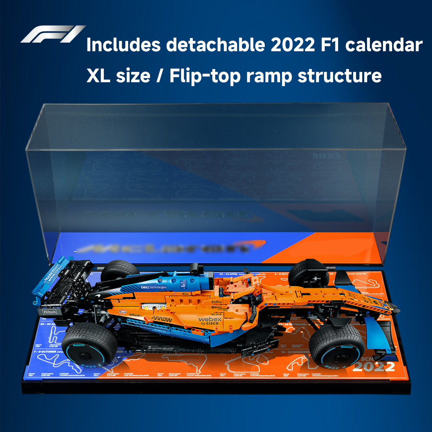 LEGO® McLaren F1 Acrylic Display Case