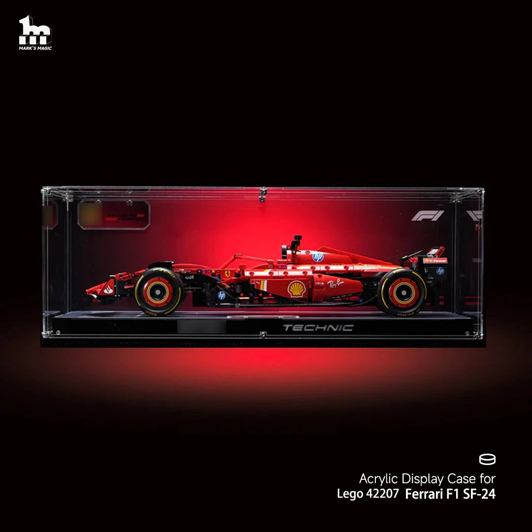 Lego F1 Ferrari SF24 display case