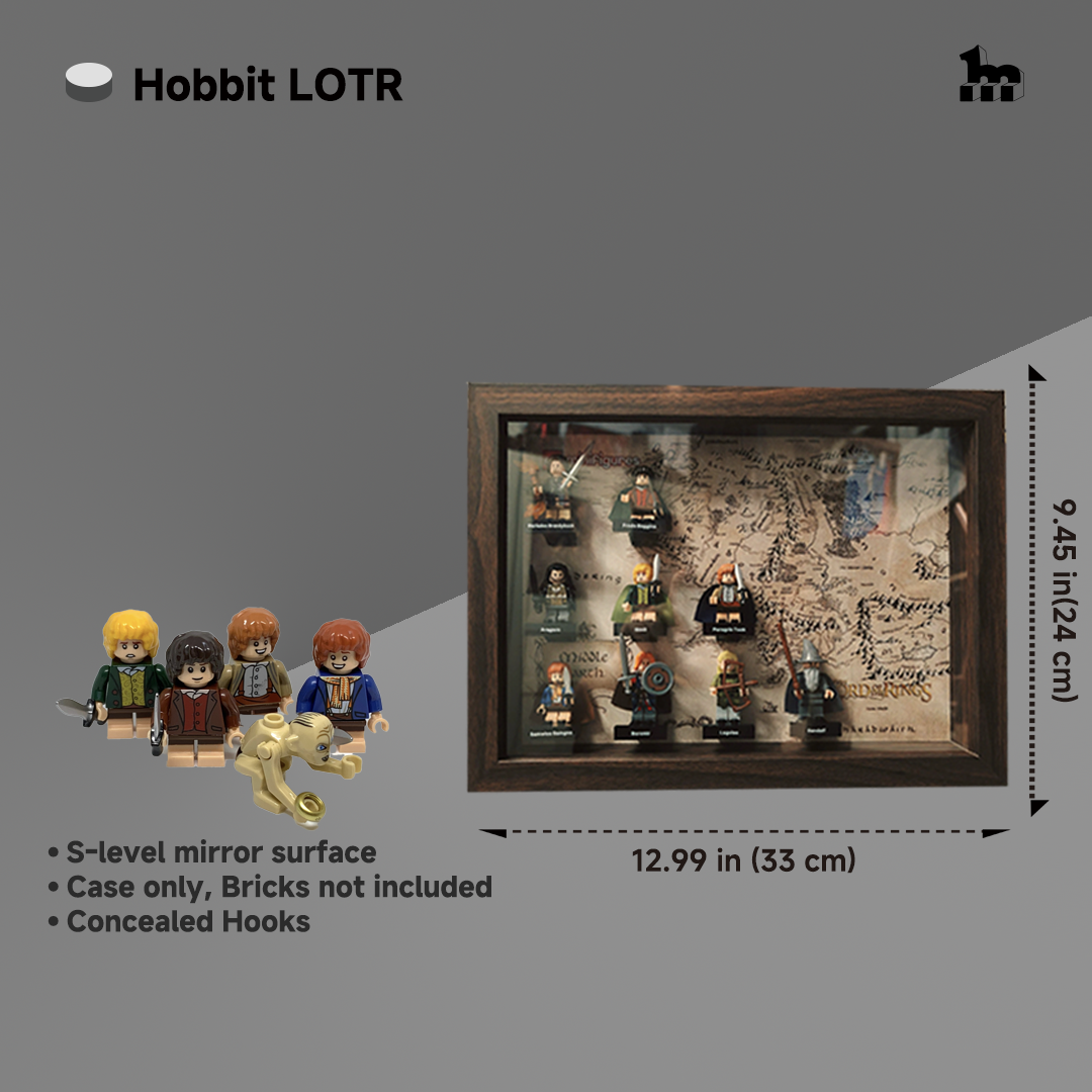 Premium Display Case for LEGO® Minifigures