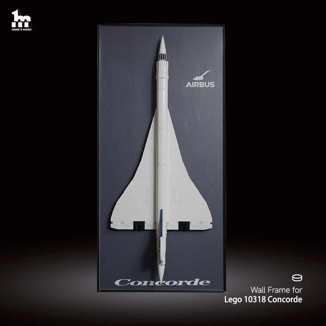 Lego 10318 Concorde display