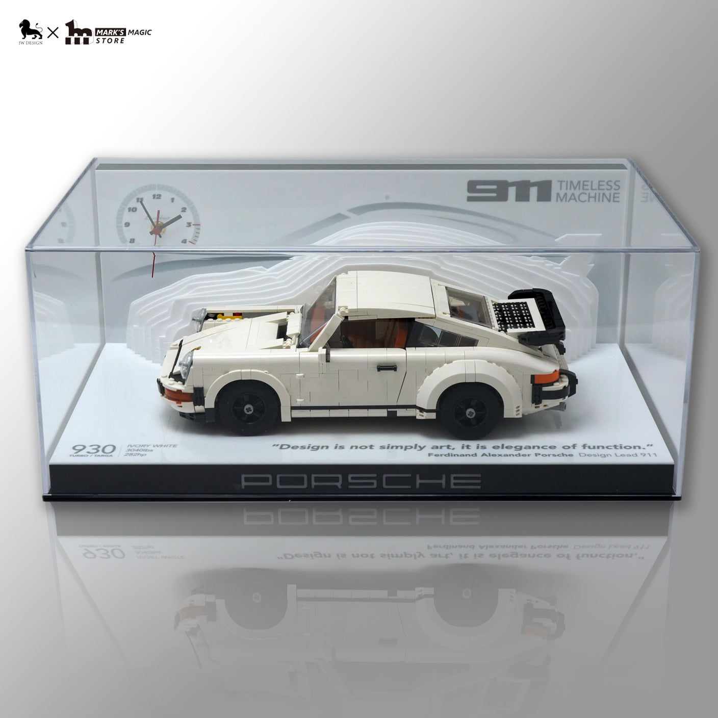 Lego 10295 Porsche 911 display