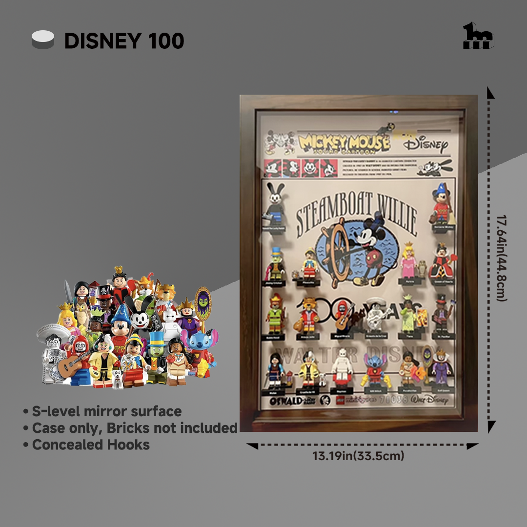Premium Display Case for LEGO® Minifigures