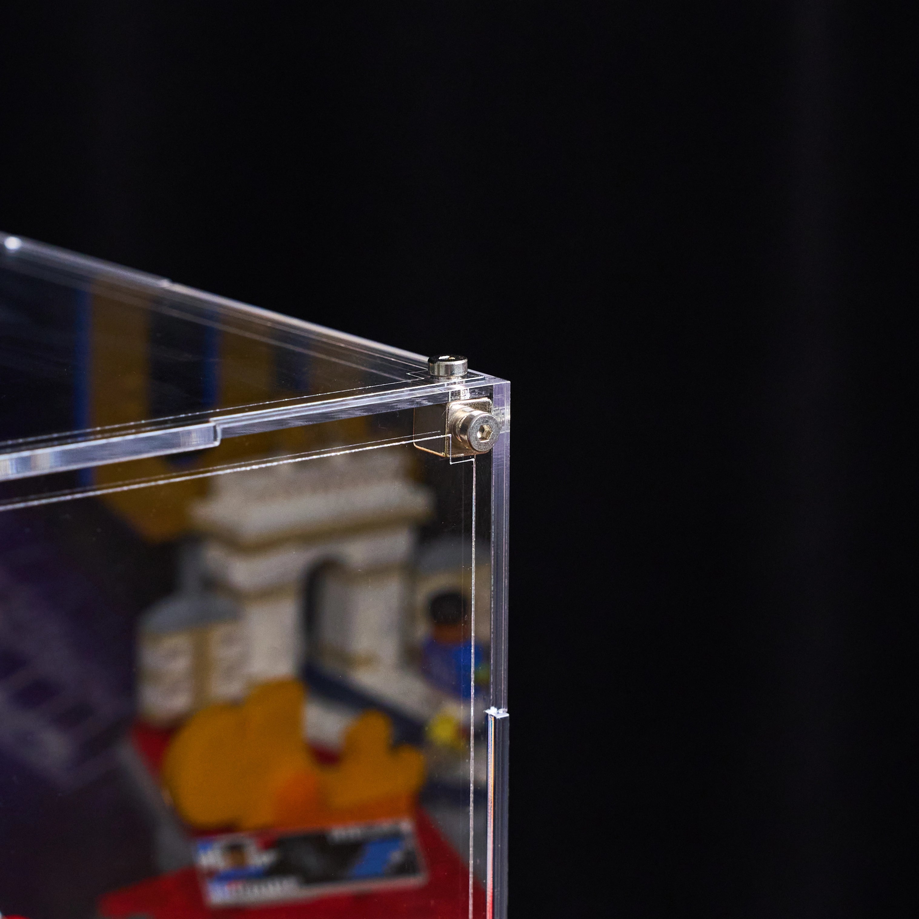 【PREMIUM】 Display Case For LEGO® Editions Soccer Legend Lionel Messi & Cristiano Ronaldo &Soccer Highlights 4 sets & FIFA World Cup™ Official Trophy(43015 /43016 /43020 /43011 /43027 /43012 /43013)
