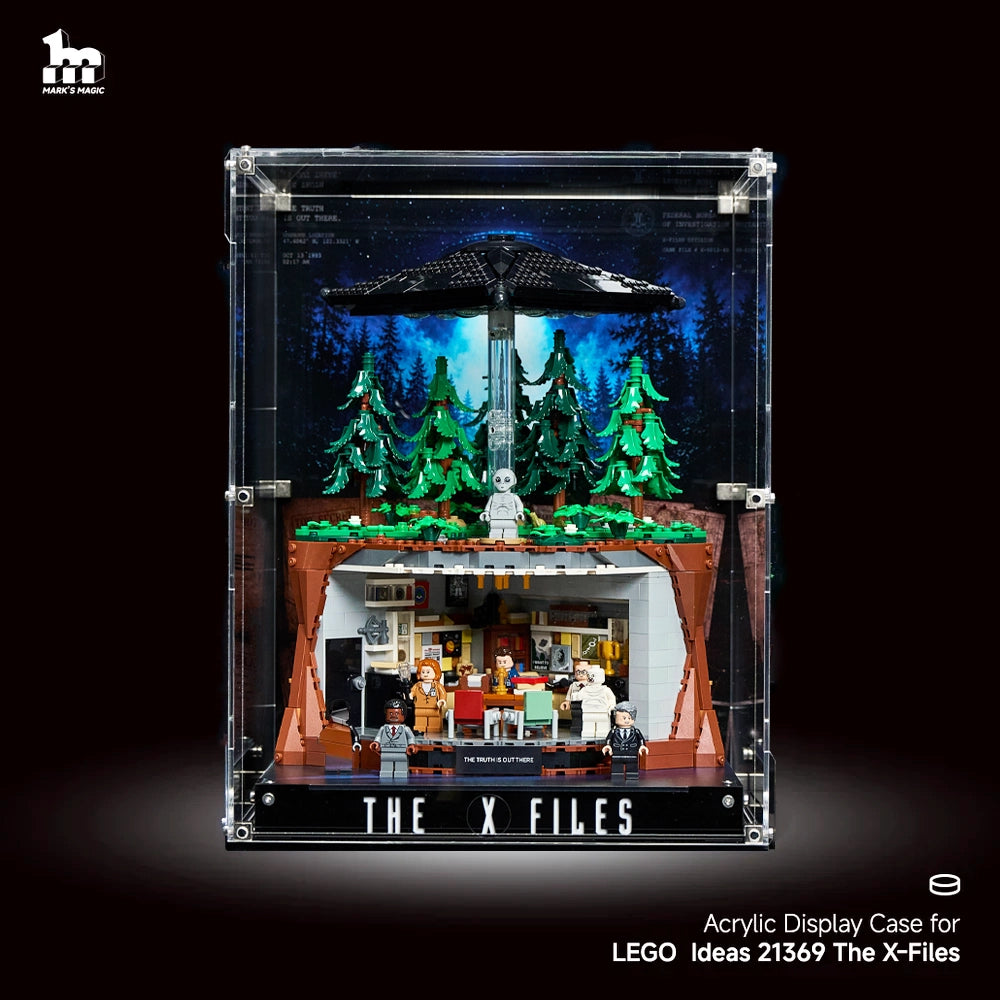 【PREMIUM】Acrylic Display case For LEGO® Ideas 21369 The X-Files