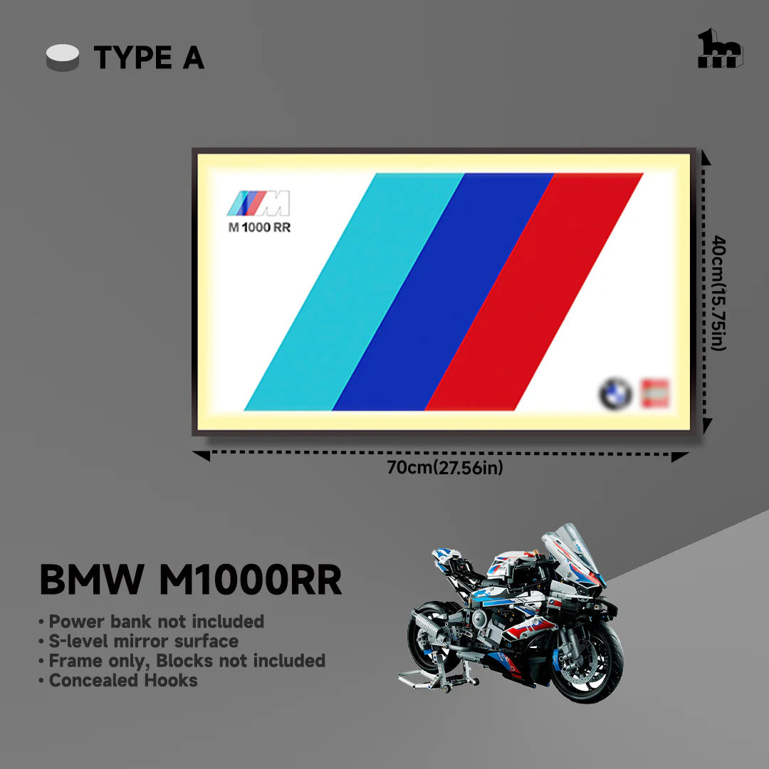 Display Frame for LEGO® TECHNIC™ BMW M1000RR
