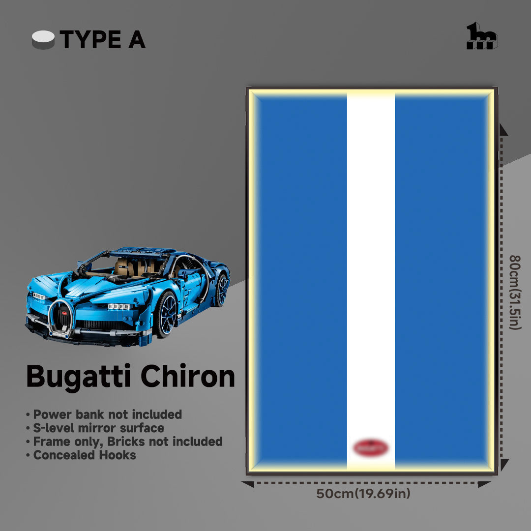 Lego wall mount for Lego bugatti Chiron