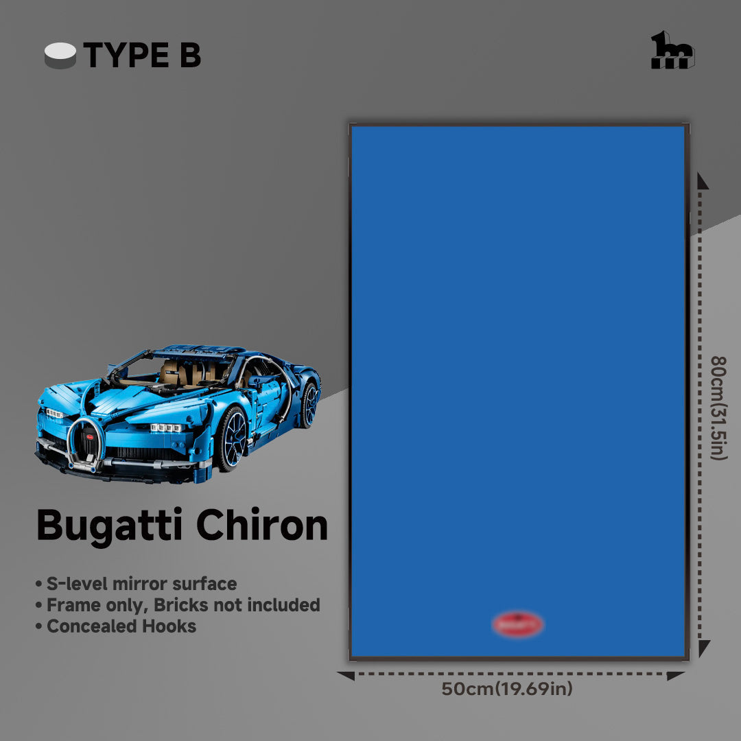 Lego wall mount for Lego bugatti Chiron