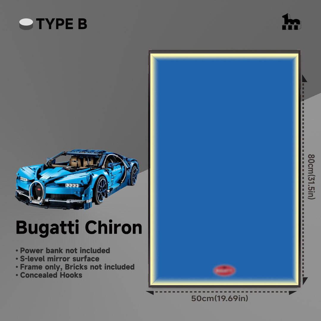 Lego wall mount for Lego bugatti Chiron
