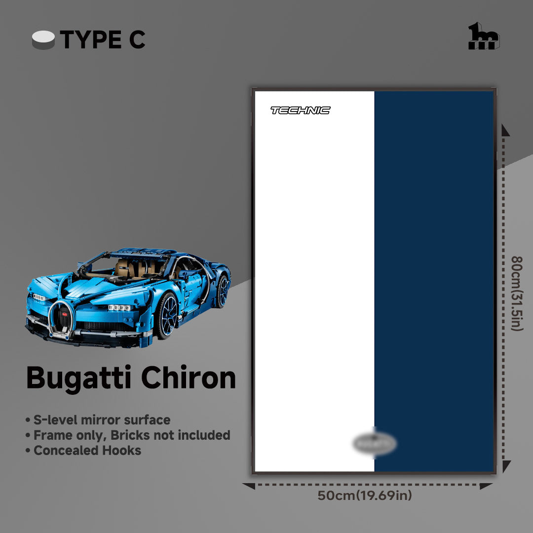 Lego wall mount for Lego bugatti Chiron