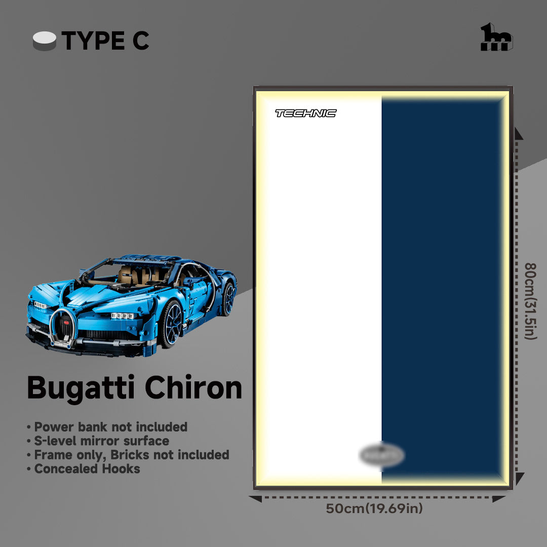 Lego wall mount for Lego bugatti Chiron