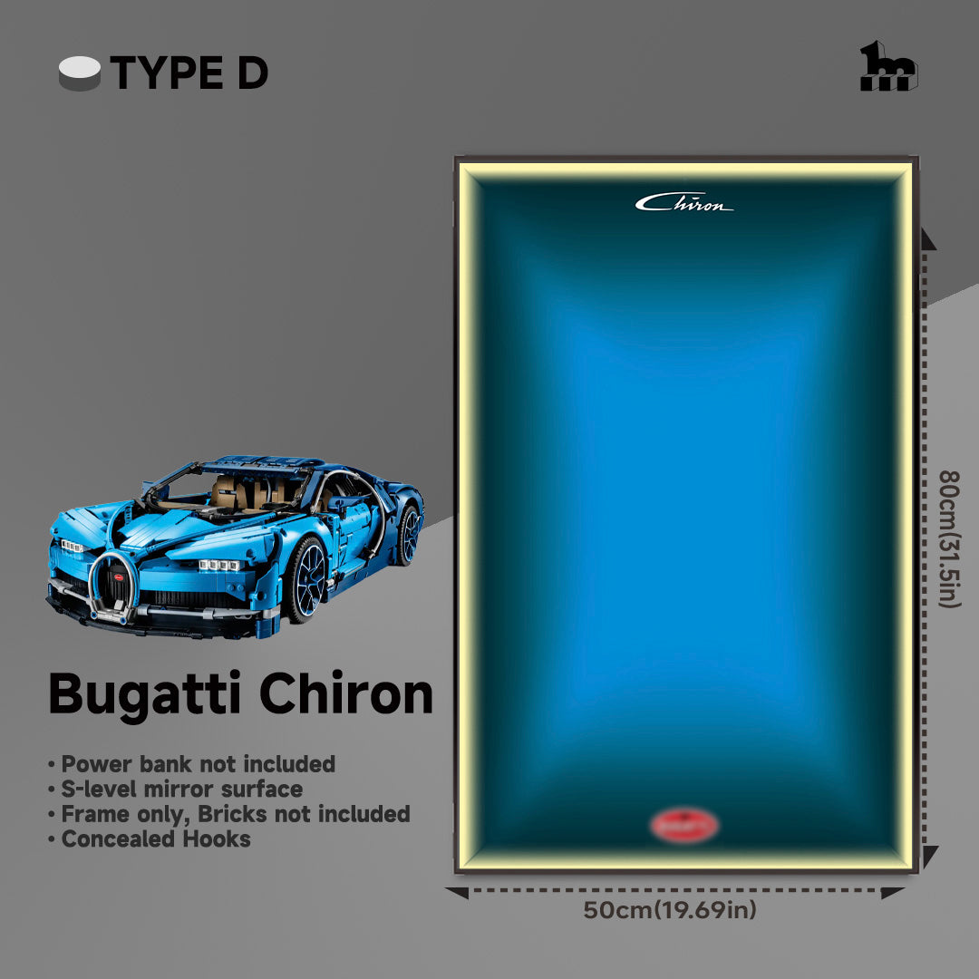 Lego wall mount for Lego bugatti Chiron