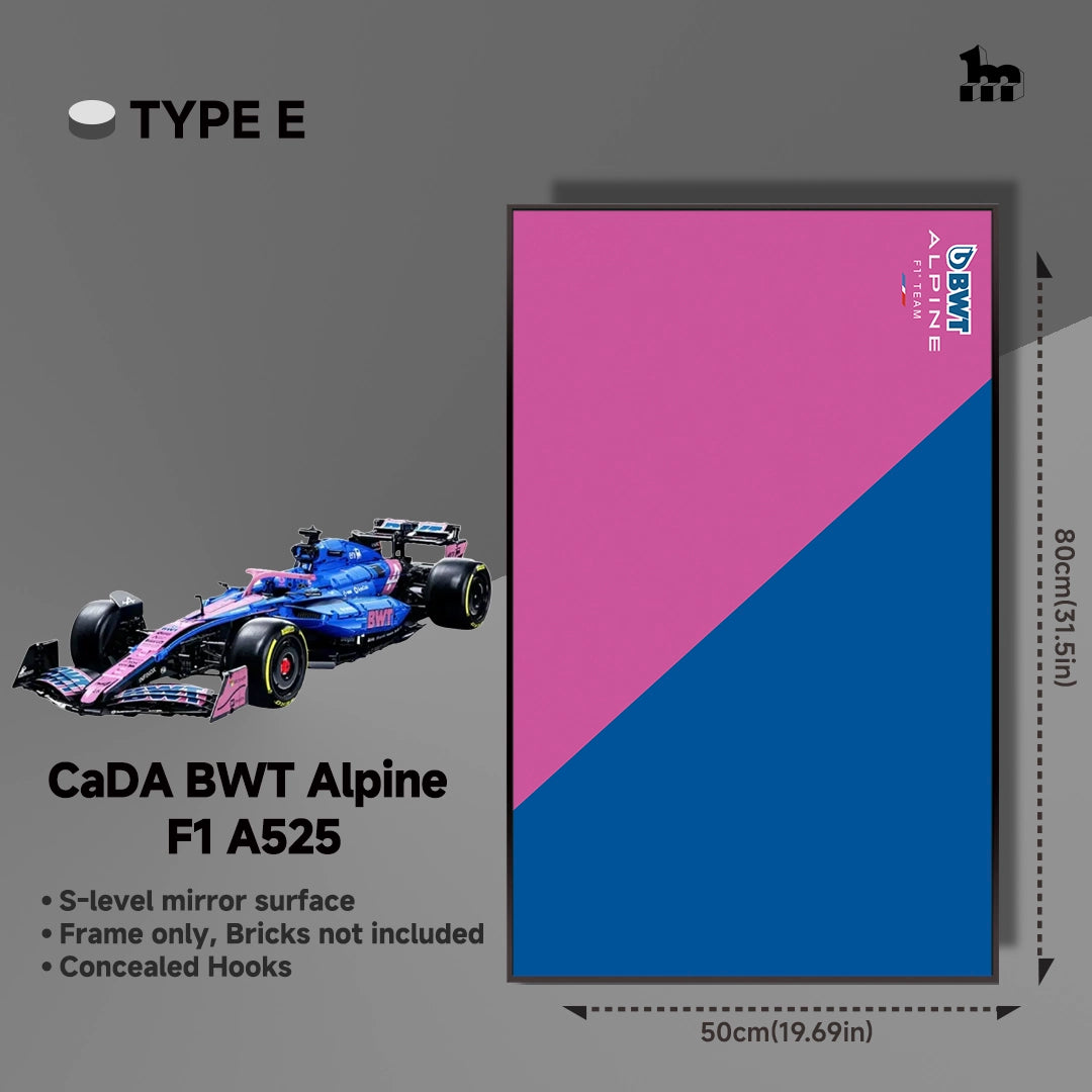 Car display Frame for CaDA BWT Alpine F1 A525
